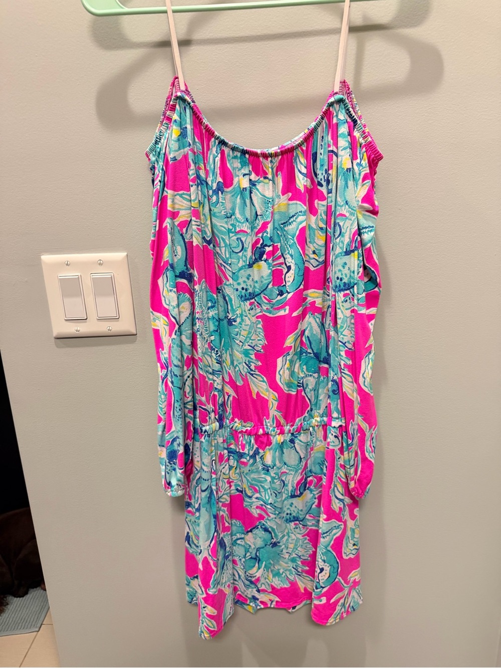 Vibrant Pink Lana Skort Romper - Lilly Pulitzer